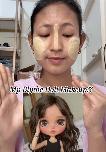 Stunning Blythe Doll Makeup Transformation