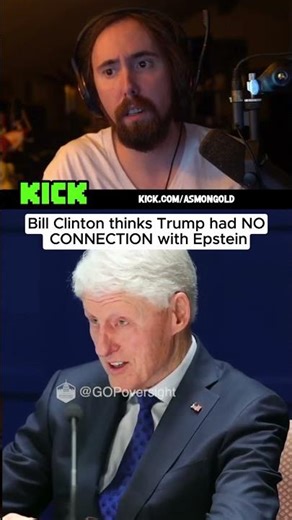 Bill Clinton thinks Trump had NO CONNECTION with Epstein