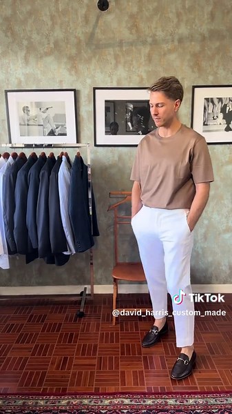 Loving this new jacket, it is unlined and deconstructed. Paired with my ever faithful, white chinos. #mensfashion #tailor #linen #overshirt #jacket