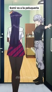 komi san va a la peluqueria en español latino #komisan #komi #anime #Estreno #Anime | Animacion JM