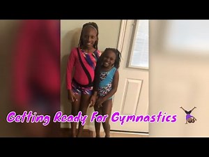 Getting Ready For Gymnastics with LLG Girls