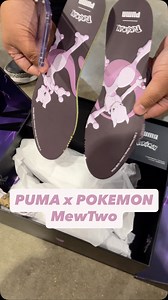 Puma suede x Pokemon MewTwo 🔥 who’s your favorite Pokemon ⬇️ | Sneaker Con