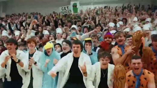 ‘Silent Night’ tradition brings quiet, costumes, and court-storming to college basketball game