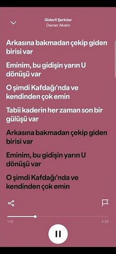 Demet Akalın & giderli şarkılar 🎶