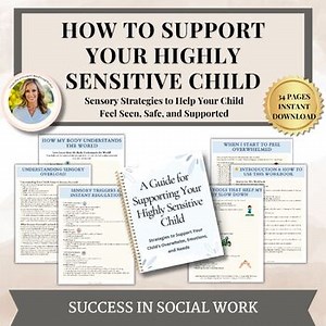 Highly Sensitive Child Toolkit for Parents: Calm Routines, Sensory Support