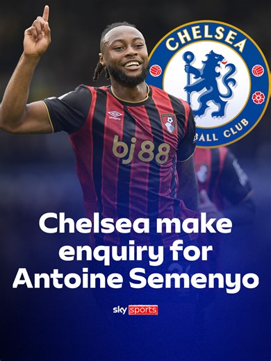 BREAKING: Chelsea have made an enquiry to sign Bounemouth's Antoine Semenyo 🚨🔵 #skysports #skysportsnews #chelsea #Semenyo