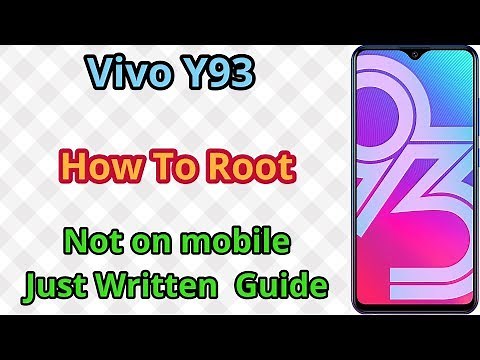 How To Root VIVO Y93