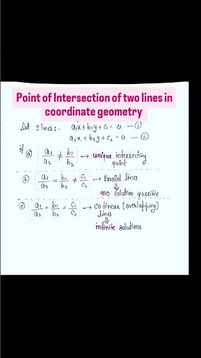 Geometry👉👉"Intersecting lines got you confused? Here's the Point! 😎
