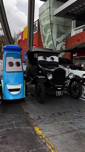 all the characters from the pixar movie Cars #cars #pixar #movie #growmyaccount✅ #roadto100k