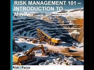 Introduction to Risk Management - 101 Overview