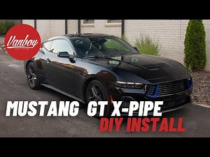 2024 Mustang GT X-Pipe Install | DIY