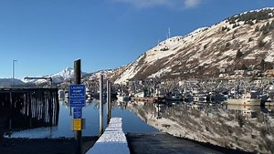 Today’s weather cam video. What a difference 24 hours can make. 🤩 | Discover Kodiak Island