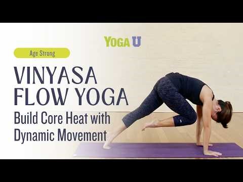 Vinyasa Yoga Flow: Build Core Heat with Dynamic Movement with Claudine Beeson