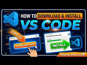 Download and Install VS Code in 1 Minute (Beginners Guide)