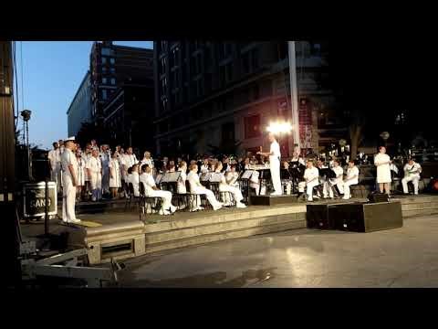 United States Navy Band - Concert on the Avenue. The Navy Hymn - August 13, 2024