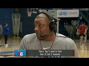 Doc Rivers Full Interview At 76ers Training Camp!