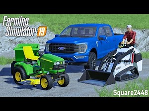 BOBCAT MT55 RENTAL + STORM CLEANUP AT PROPERTY! | HOMEOWNER | ROLEPLAY | FS19