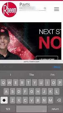 ⚙️ How to Verify Warranty* and Find Replacement Parts for Rheem, Richmond, Ruud Water Heater ⚙️