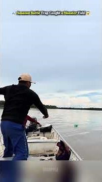 🎣 Amazon Bottle Trap Caught a Monster Fish! 😱