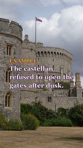 Castellan | History C2 Vocabulary #Shorts