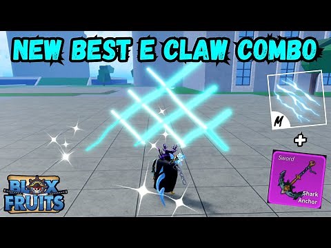 NEW BEST E CLAW Combo E CLAW + SHARK ANCHOR (ROBLOX)