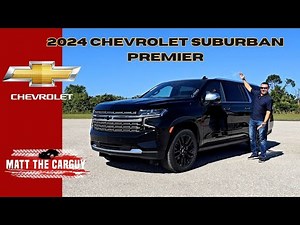 Is the 2024 Chevrolet Suburban Premier the best large SUV? Full review and test drive.