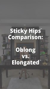 Comparing our Sticky Hips shapes: Oblong vs. Elongated Hip Pads - Love My Bubbles