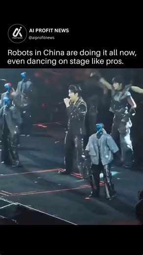 Artificial Intelligence News & Technology on Instagram: "Robots in China are doing it all now, even dancing on stage like pros. Here Unitree robots doing Webster flips and are performing at Chinese-American singer Wang Leehom's concert in Chengdu."