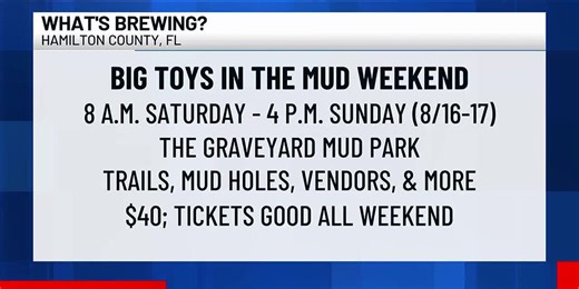 What’s Brewing - Big Toys in the Mud Weekend