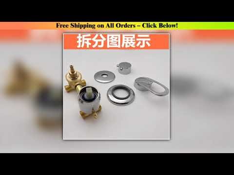 2/3/4/5 Ways Water Outlet Screw Thread Center Distance 10cm Mixing Valve Brass Bathroom Shower