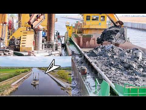 ETAP IV Rozpoczęło się pogłębienie od strony Elbląga gdzie kończy się obudwa brzegów