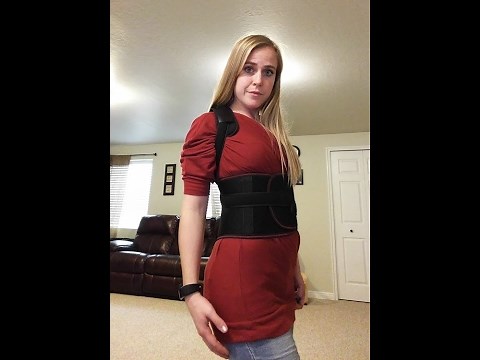 MEDIZED Adjustable Posture Corrector Back Support Brace