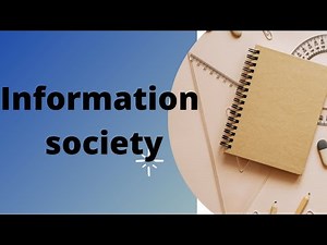 What is information society? Importance of information society, IGNOU (BLIS), BLI 221 Unit 1