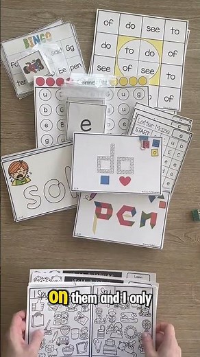 Mega Bundle of Centers Aligned with UFLI Alphabet Lessons
