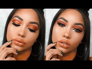Burnt Orange Makeup Tutorial | Perfect Fall Makeup Look