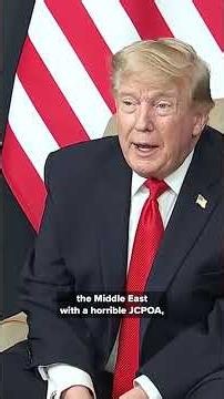 Trump teases reading Iran deal 'word by word' at upcoming news conference