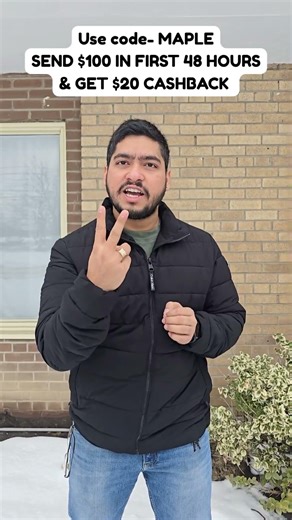 Canada to India money transfer just got EASY 🇨🇦➡🇮🇳 Earn $45 cashback