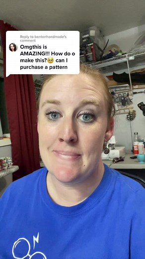 Replying to @bentonhandmade I don’t have a pattern but this is how I did it! I hope this helps!