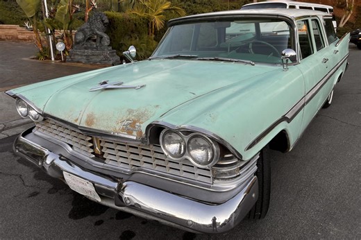 No Reserve: 1959 Plymouth Sport Suburban Project