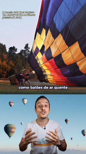 ⏫♨️ Você já se perguntou por que o ar quente sobe? Isso ocorre por causa da diferença de densidade entre o ar quente e o ar frio. ⚛️💨 Quando o ar é aquecido, suas moléculas se movem mais rápido e se espalham, tornando o ar menos denso. O ar menos denso é mais leve e tem menor pressão e, por isso, tende a subir, enquanto o ar mais frio e denso desce para ocupar o espaço deixado pelo ar quente. 🌬️💡 Esse movimento cria correntes de convecção, que são fundamentais para muitos fenômenos naturais, 