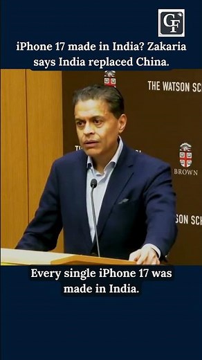 Fareed Zakaria: India is New Manufacturing Superpower #trendingnow