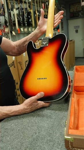 Fender Custom Shop ‘60 Telecaster Custom – Cherry Burst Magic 🎸🔥