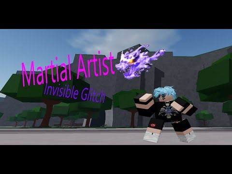 Martial Artist INVISIBLE Glitch in TSB