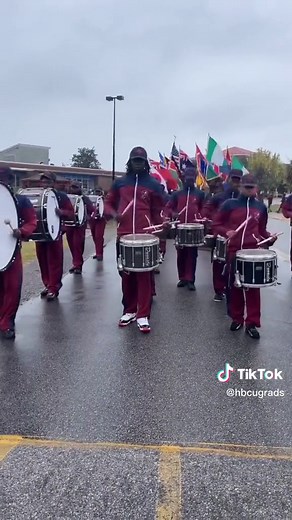 SC State Marching 101 International Parade of Flags