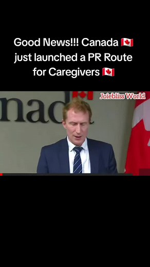 Canada announces new pilot programs to support caregivers and Canadian families, intends to make the caregivers program permanent. The new pilot programs will provide home care workers with permanent residence (PR) on arrival in Canada. #Caregivers #Caregiverspilotprograms #canadacaregiverprogram #Canadahomecareworkers #Becomepermanentresidentsincanada #Permanentresidentsincanada #Pr #canadapr #Immigratetocanada #Ircc #Irccupdates #joieblissworld #Fyp #Fypviral #canadatiktok🇨🇦 #fypviralシ #Fory