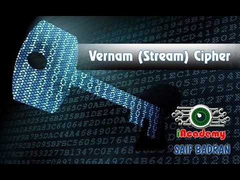 Vernam Stream Cipher Encryption / Decryption - شرح بالعربي