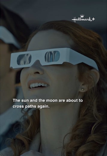 Chasing eclipses leads to love in The Stars Between Us, starring Sarah Drew. New movie now streaming on Hallmark ! ✨ 🌒