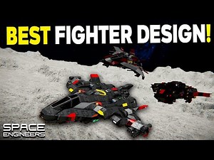 The BEST Starfighter Design In Space Engineers - RWI Fighter Competition Winners!