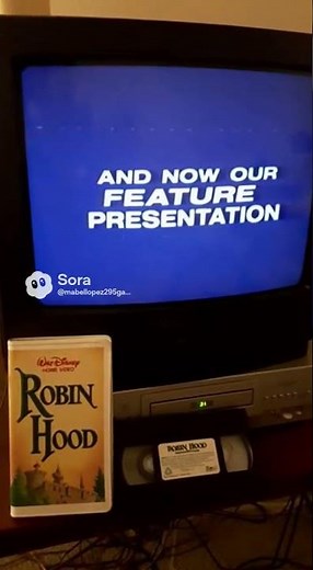 Opening To Robin Hood 1974 VHS