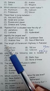 General knowledge MCQS | CSS with Umar